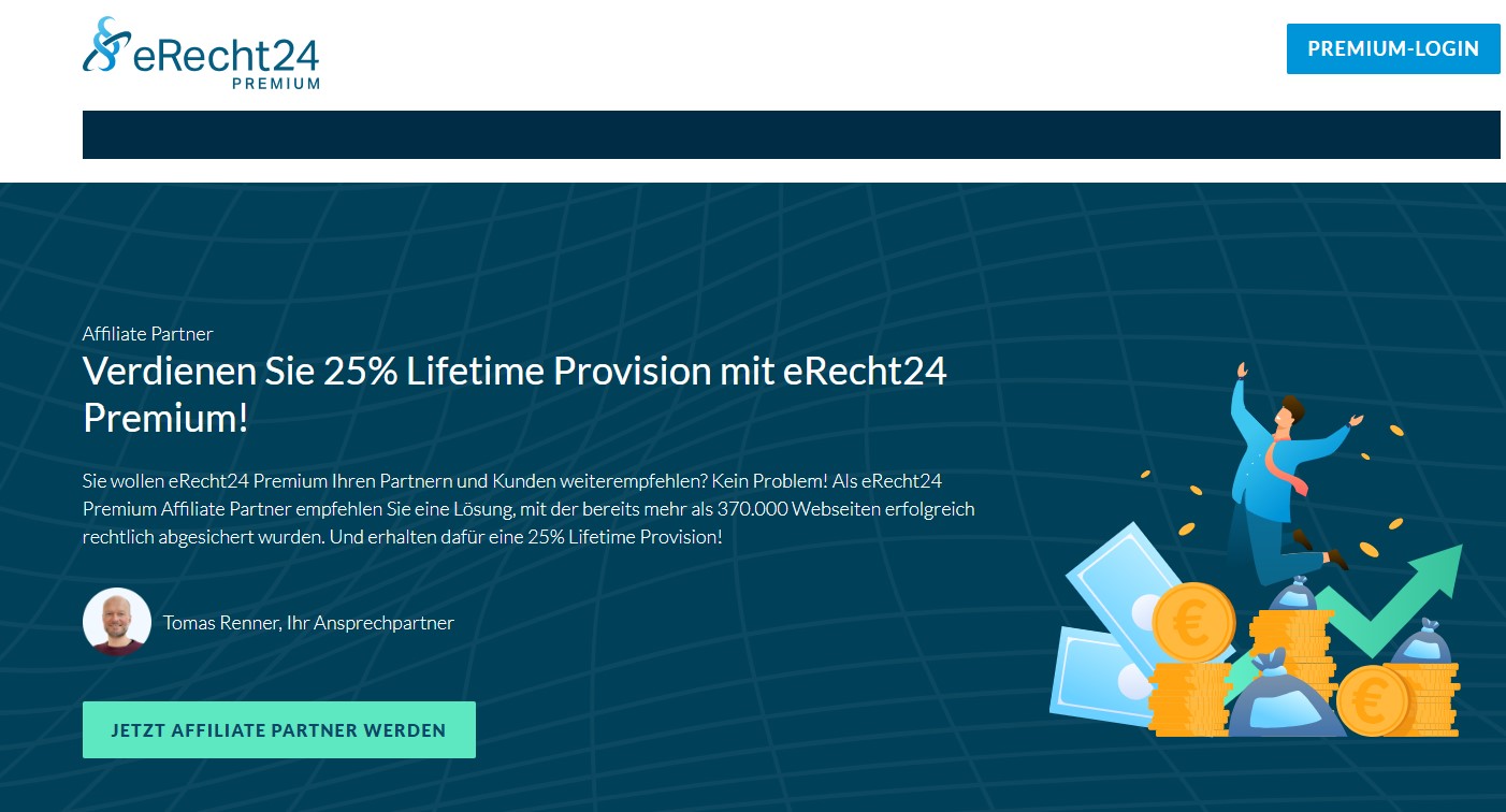 erecht24 affiliate marketing programm